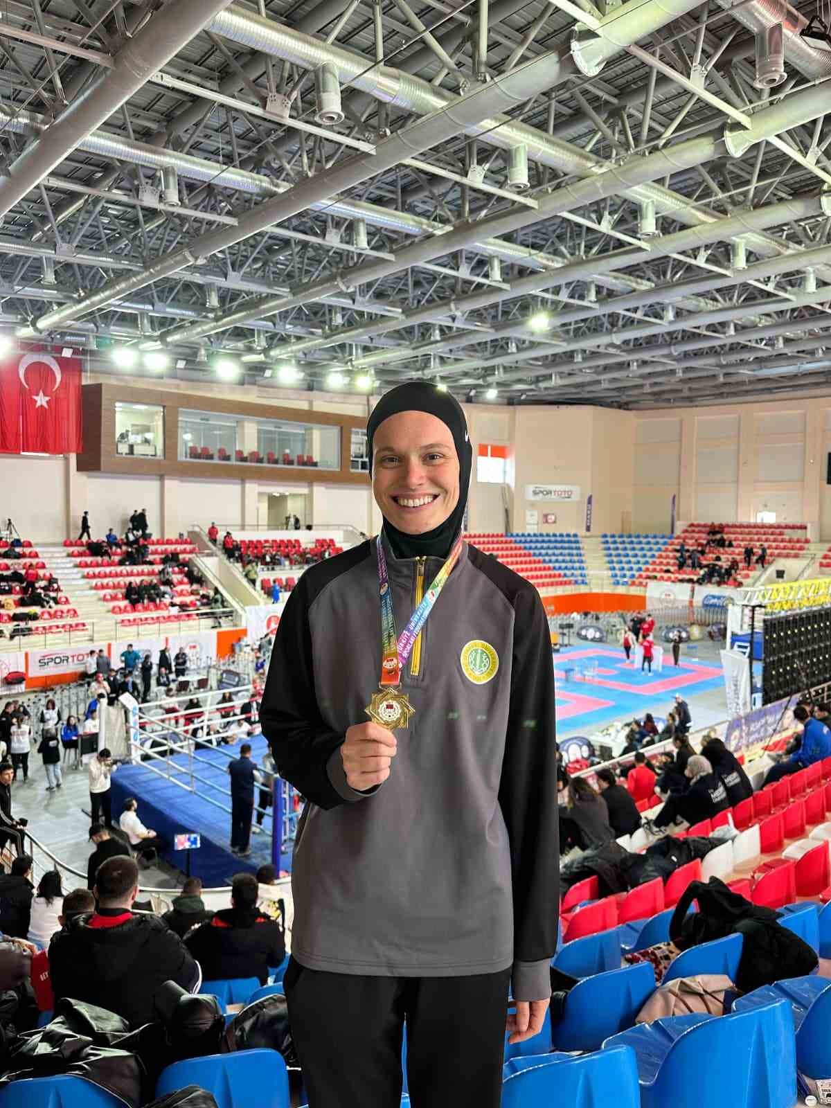 Sakaryalı sporculardan iki ayrı branşta altın madalya
