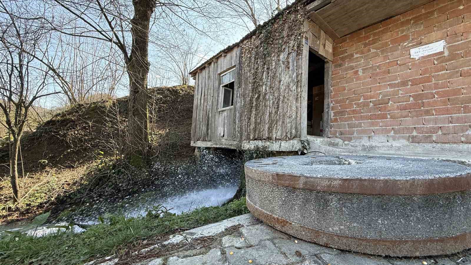 Sakarya’nın tarihe meydan okuyan 1500 yıllık değirmeni
