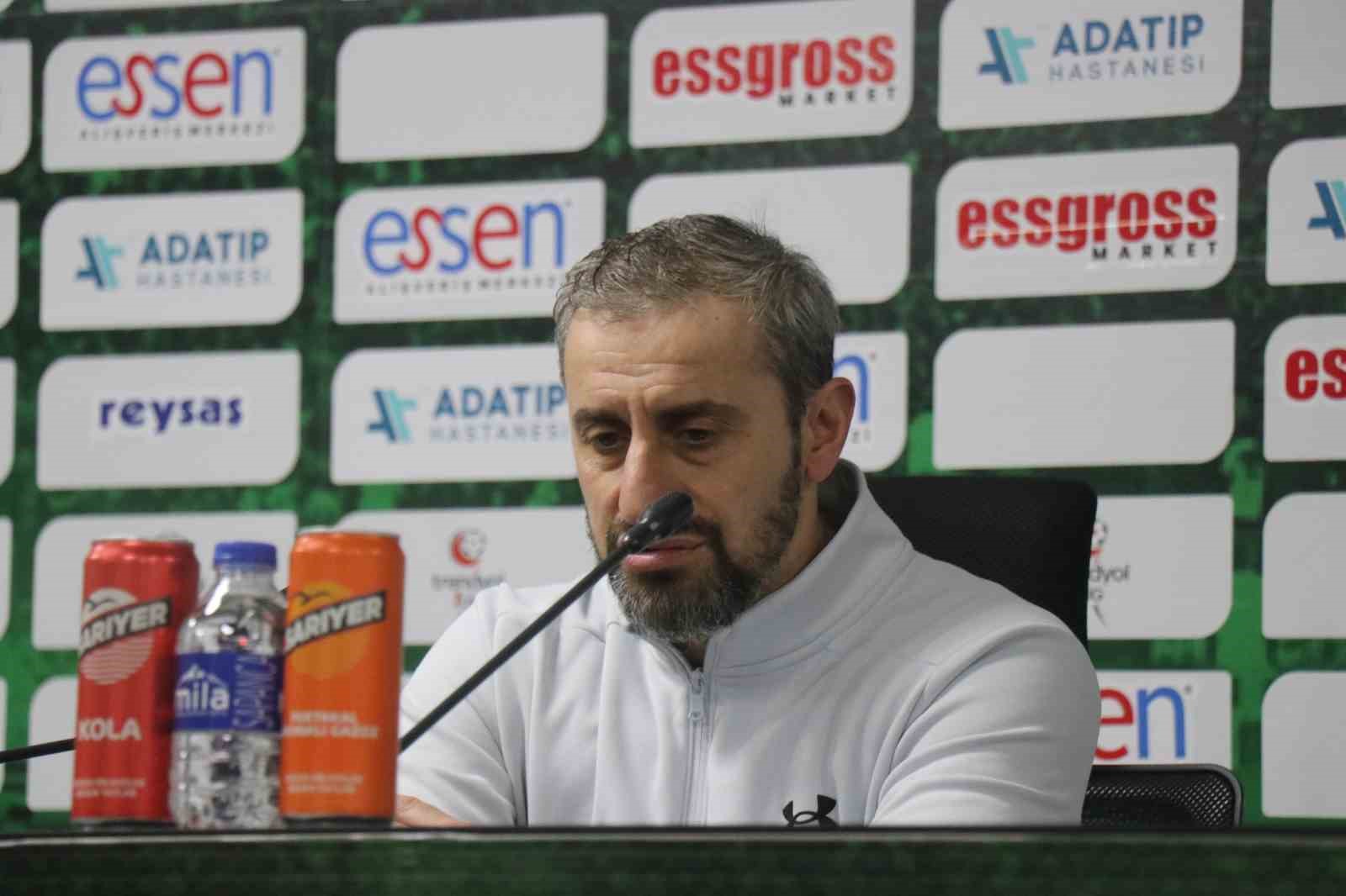 Sakaryaspor - Erzurumspor FK maçının ardından
