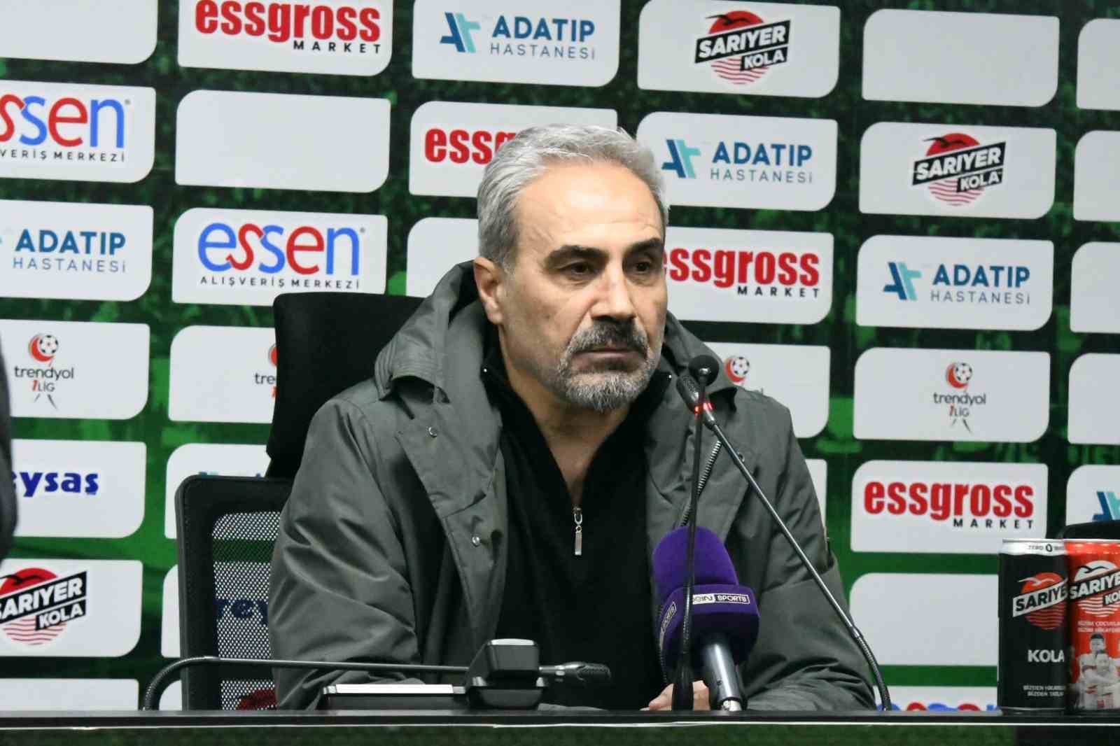 Sakaryaspor - Sarıyer maçının ardından
