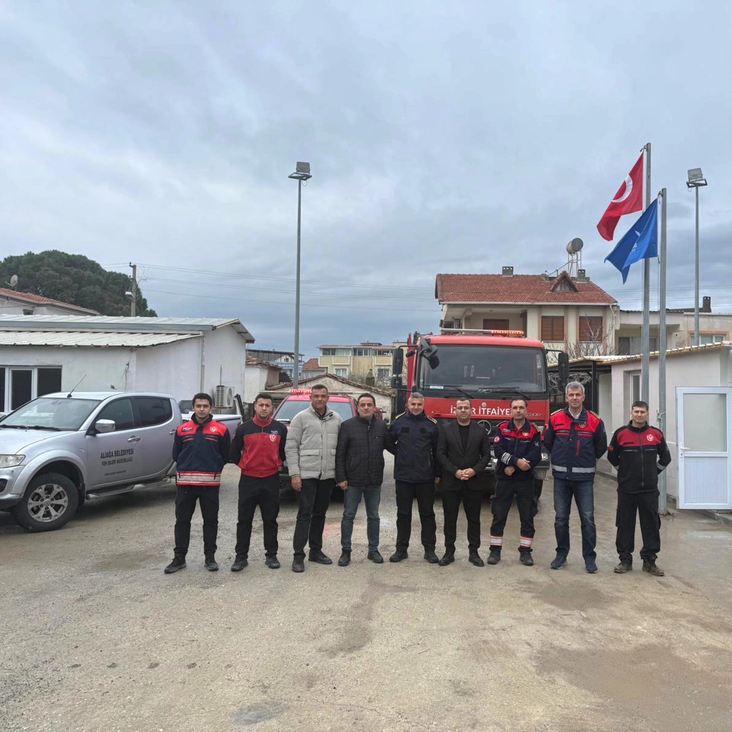 Şakran’a yeni itfaiye istasyonu kuruldu
