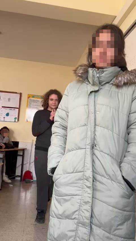 Saldırganın sınıfta çekildiği görüntüler ortaya çıktı
