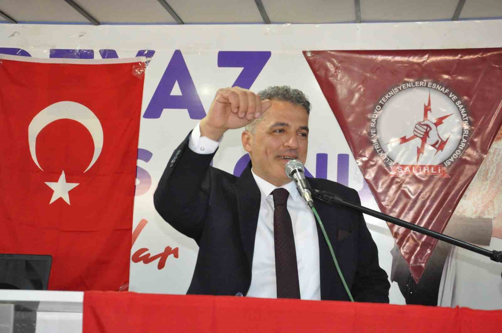 Salihli Elektrikçiler Odası’nda yeni başkan Bilgiç oldu
