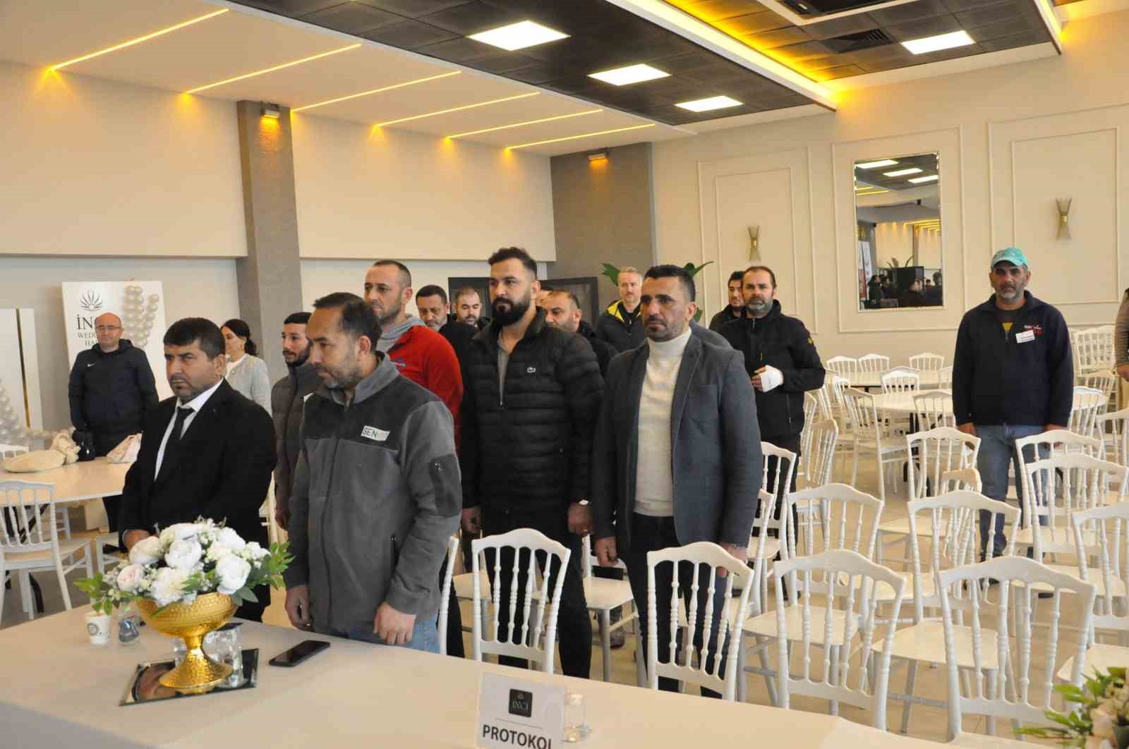 Salihli inşaatçılarda Tuncay Ünlü yeniden seçildi
