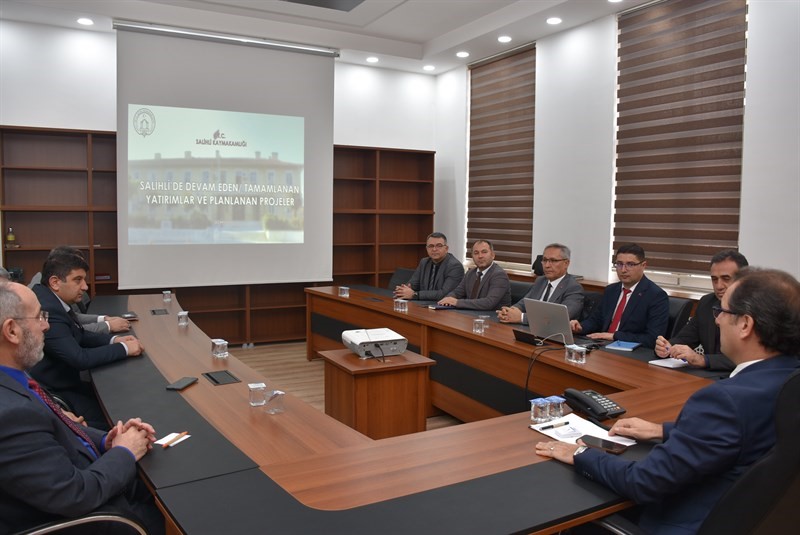 Salihli’de 2026 yılı yatırımları masaya yatırıldı
