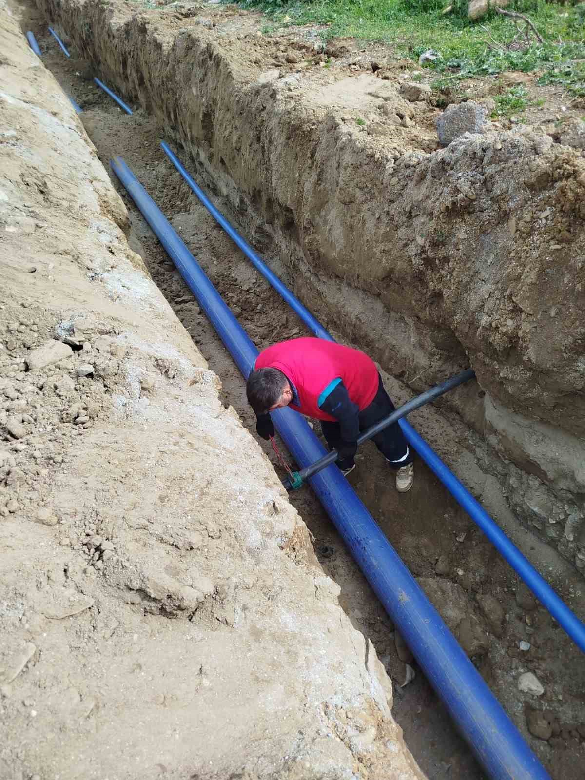 Salihli’nin içme suyu altyapısı modernize edildi
