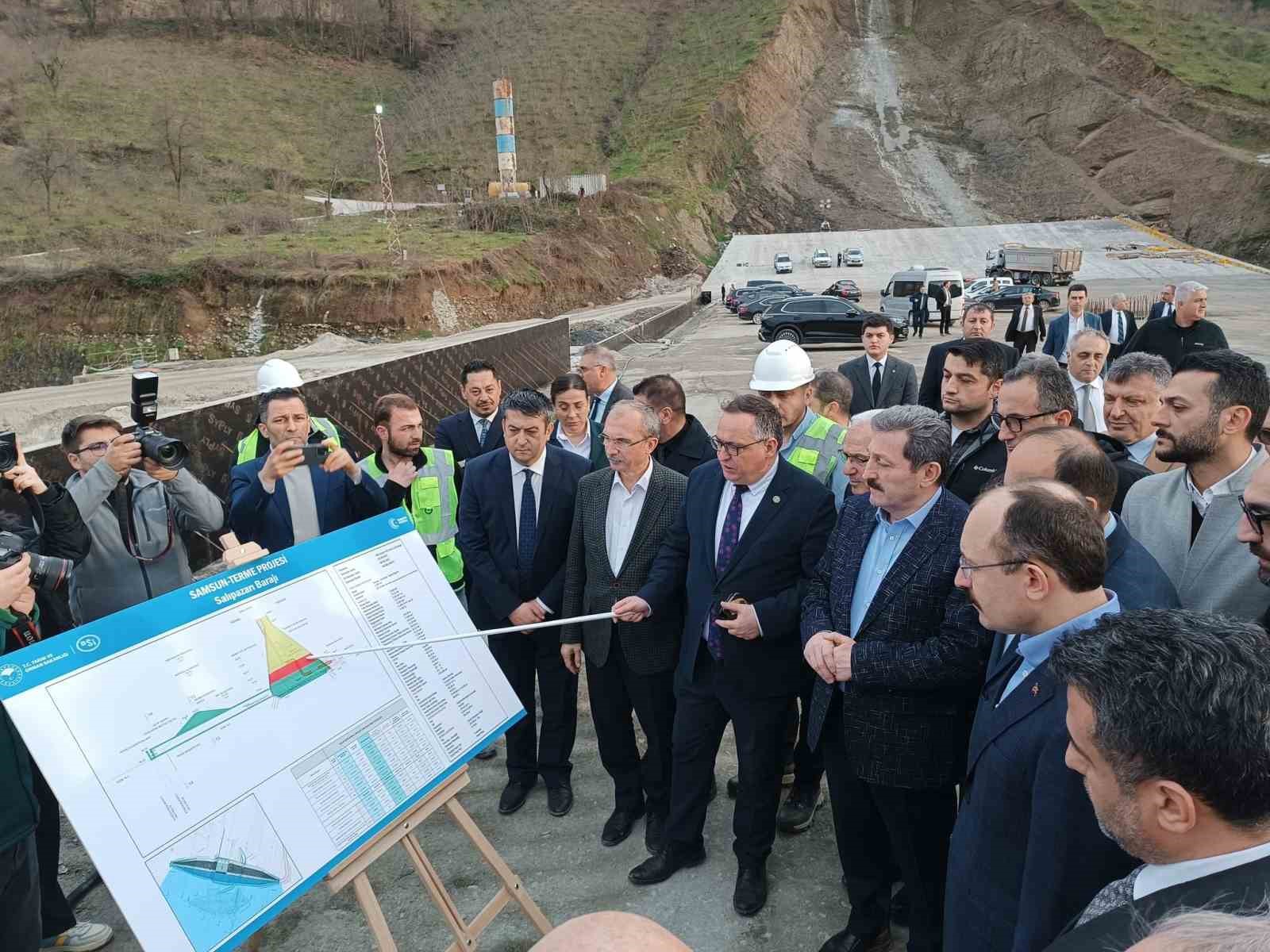 Salıpazarı Barajı’nda kritik inceleme
Salıpazarı Barajı’nda kritik inceleme