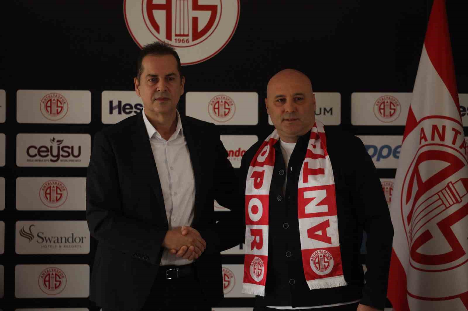 Sami Uğurlu: "Antalyaspor için elimizden geleni yapacağız "
