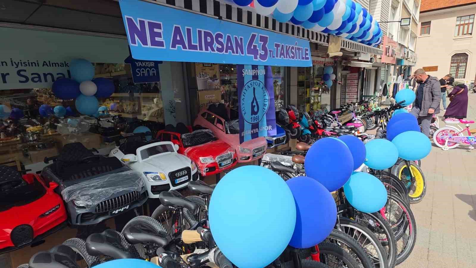 Şampiyonluk aşkına 43 taksit
