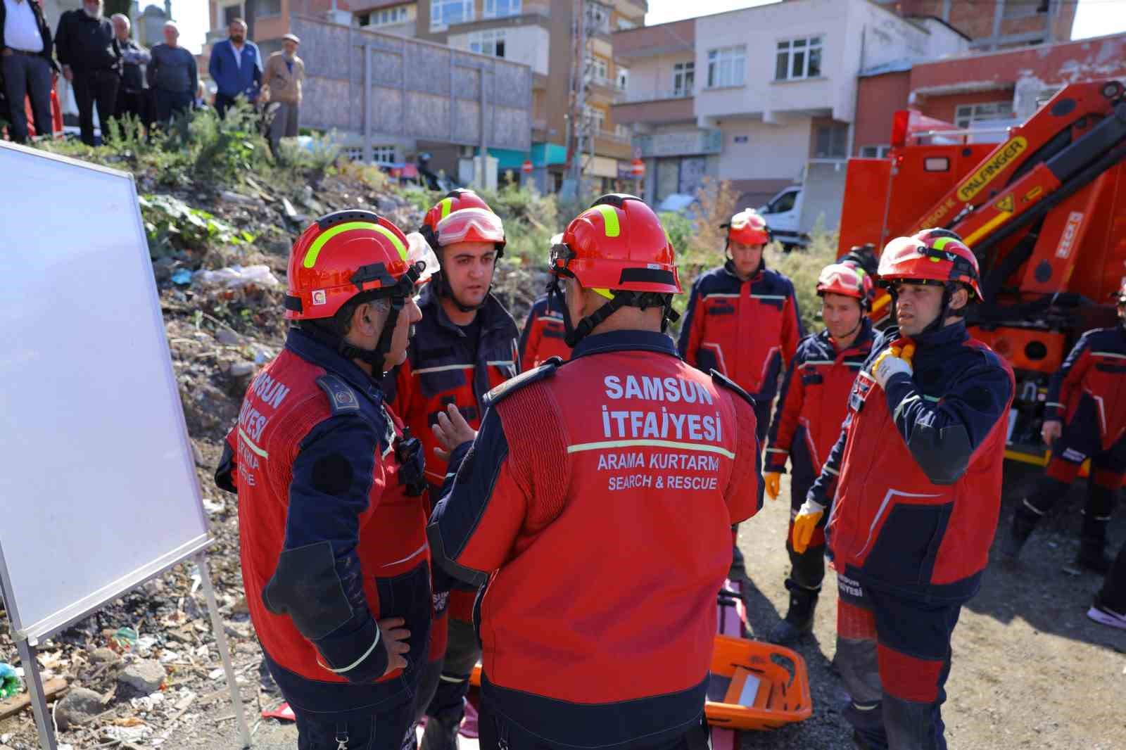 Samsun itfaiyesi 5 bin 119 can kurtardı
