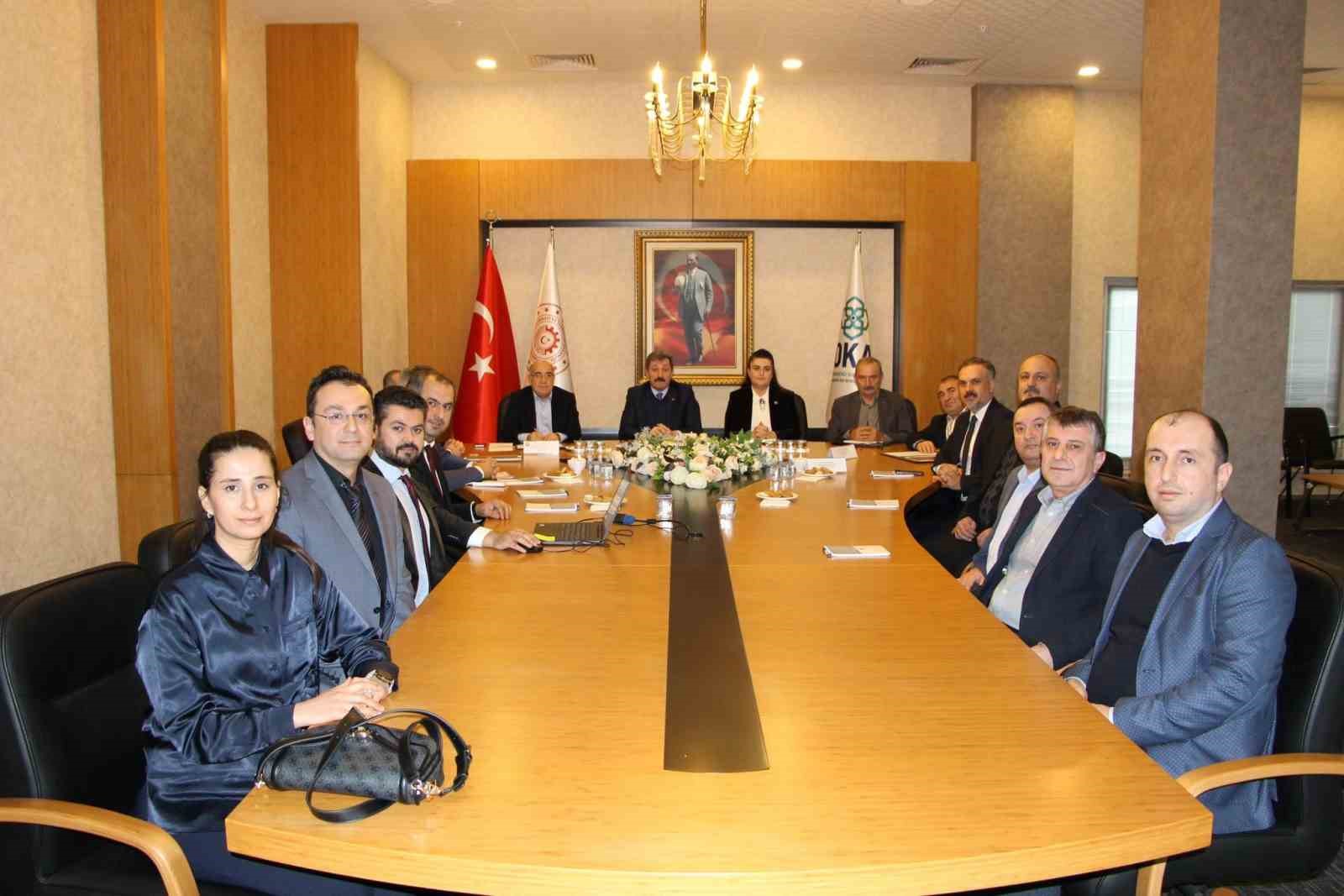 Samsun Merkez OSB’de kritik toplantı: Gündem Samsun-Mersin Sanayi Koridoru
