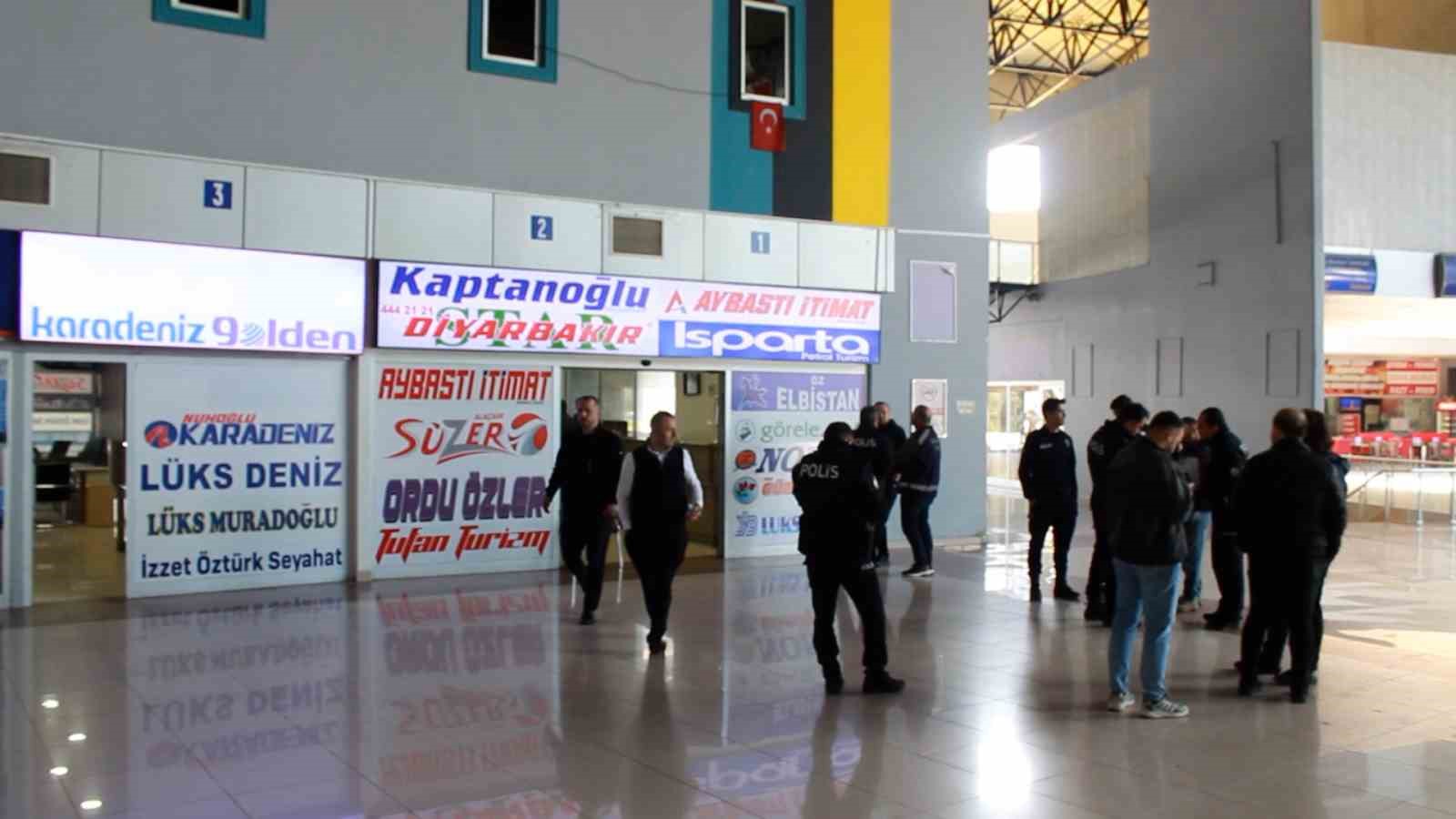 Samsun Otogarı’nda tahliye gerginliği
