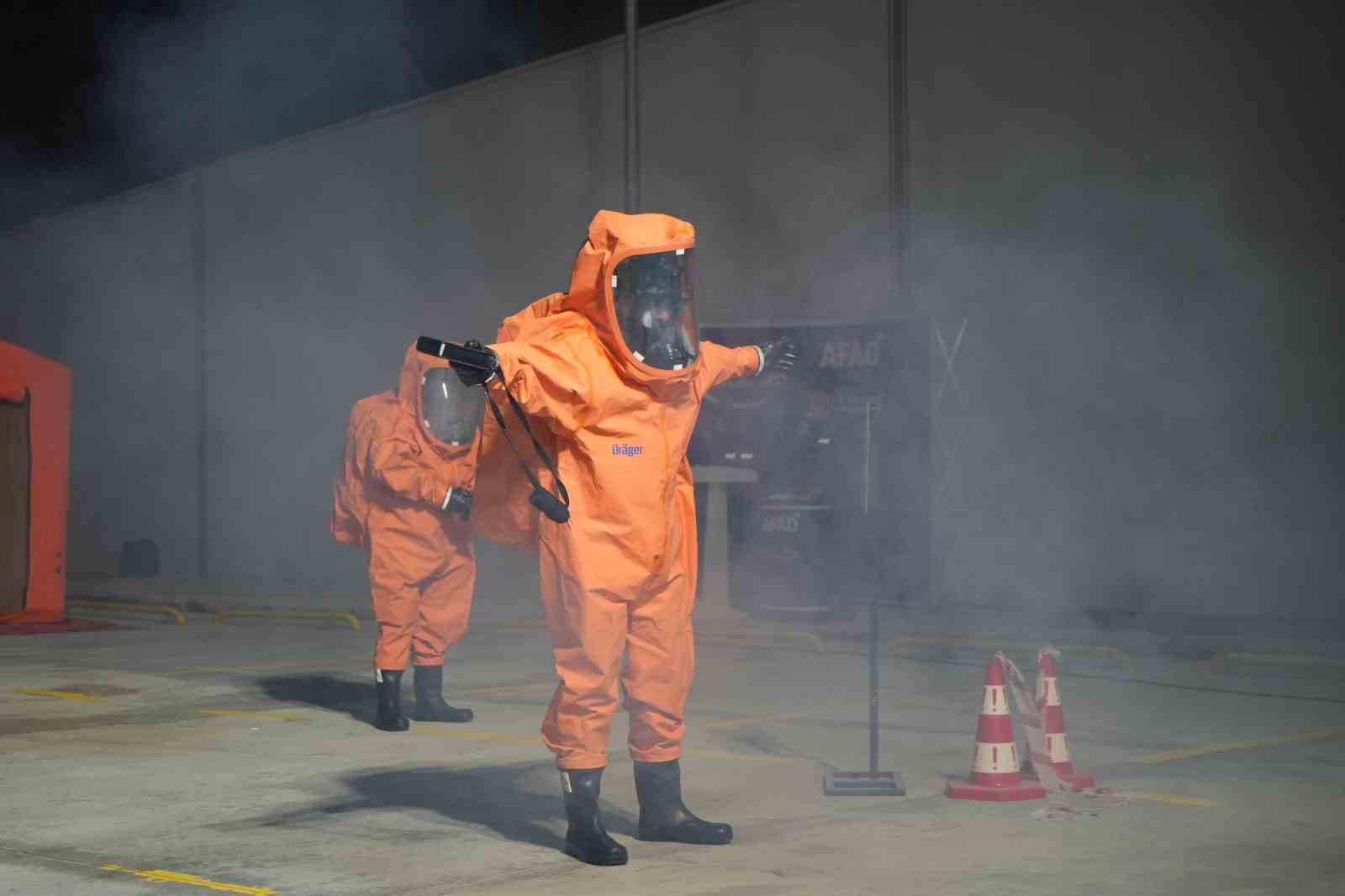 Samsun Şehir Hastanesi’nde KBRN tatbikatı
