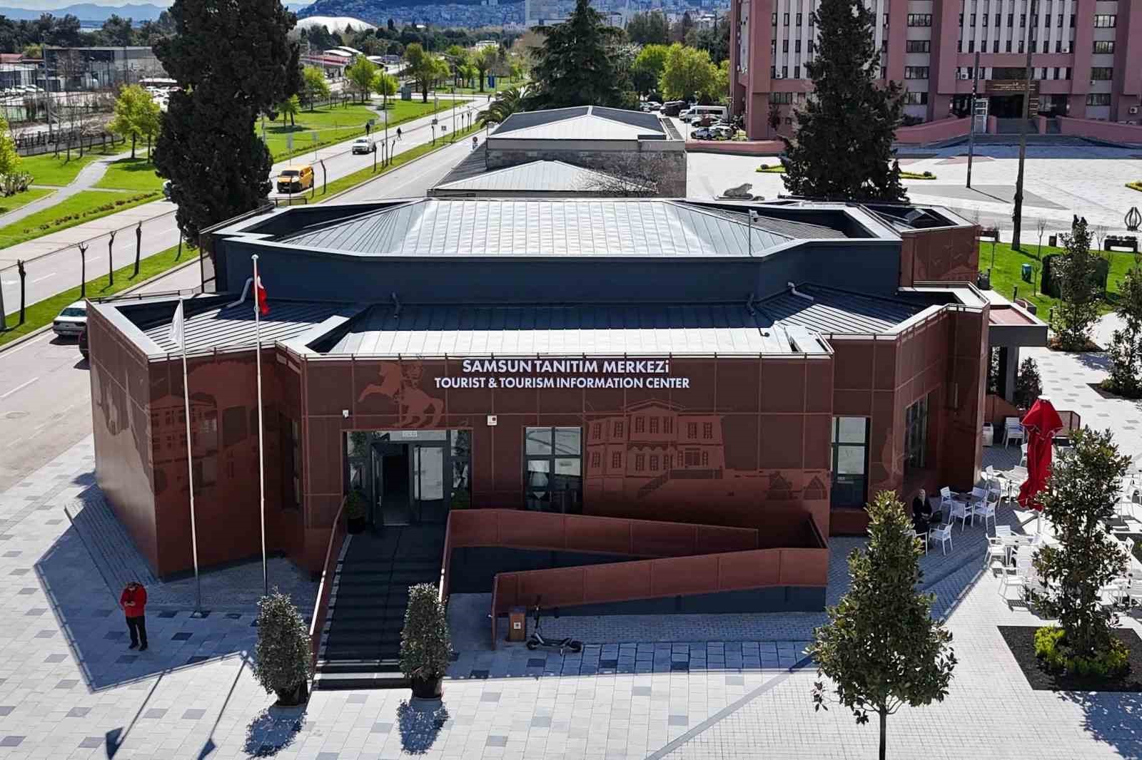 Samsun Tanıtım Merkezi’ne yoğun ilgi: Şehrin vitrini oldu
