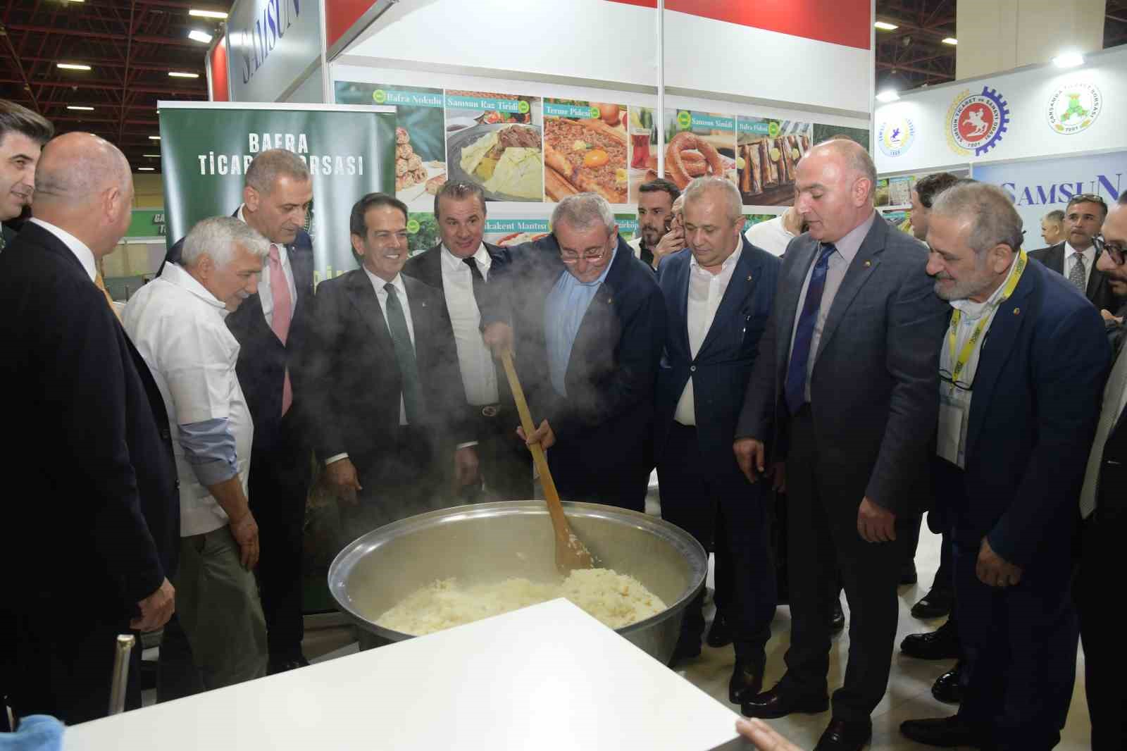 Samsun, Yöresel Ürünler Fuarı’nın yıldızı oldu
