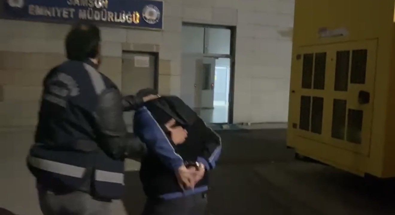 Samsun’da 13 yıl hapis cezası bulunan şahıs yakalandı
