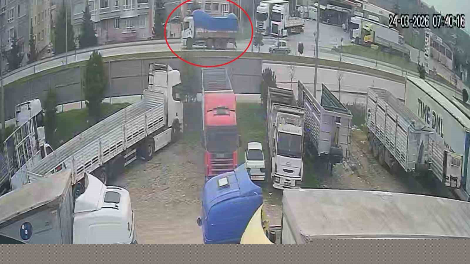 Samsun’da 18 kişinin yaralandığı feci kaza görüntülendi
