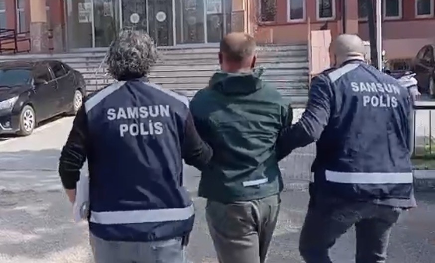 Samsun’da 23 yıl 8 ay hapis cezası bulunan şahıs yakalandı
