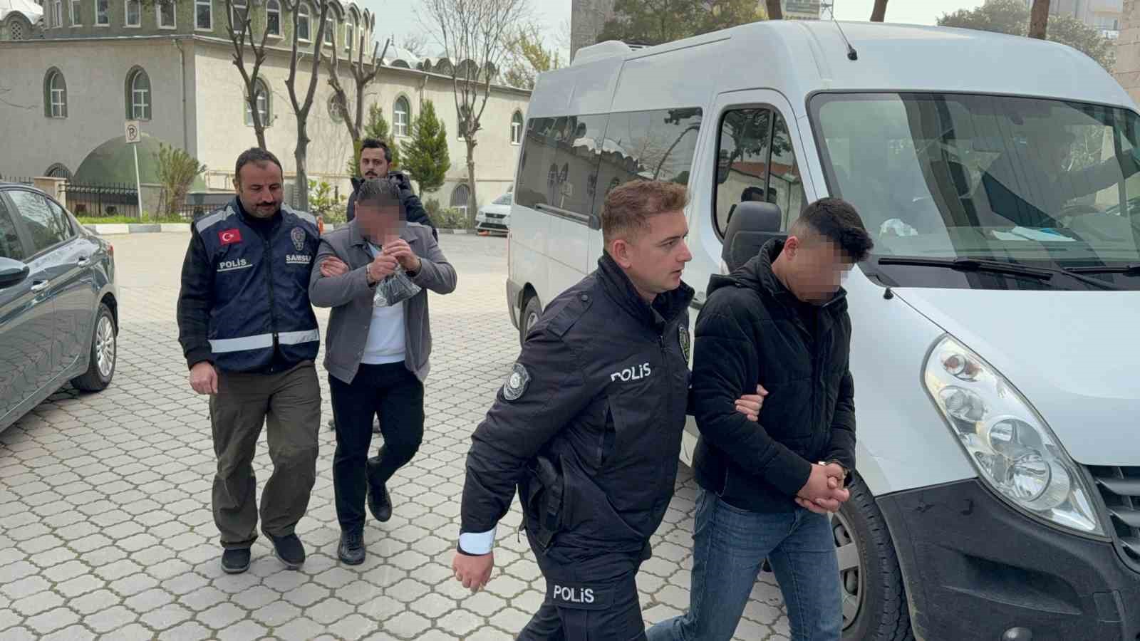 Samsun’da 3 ayrı narkotik operasyonunda 5 şüpheli yakalandı
