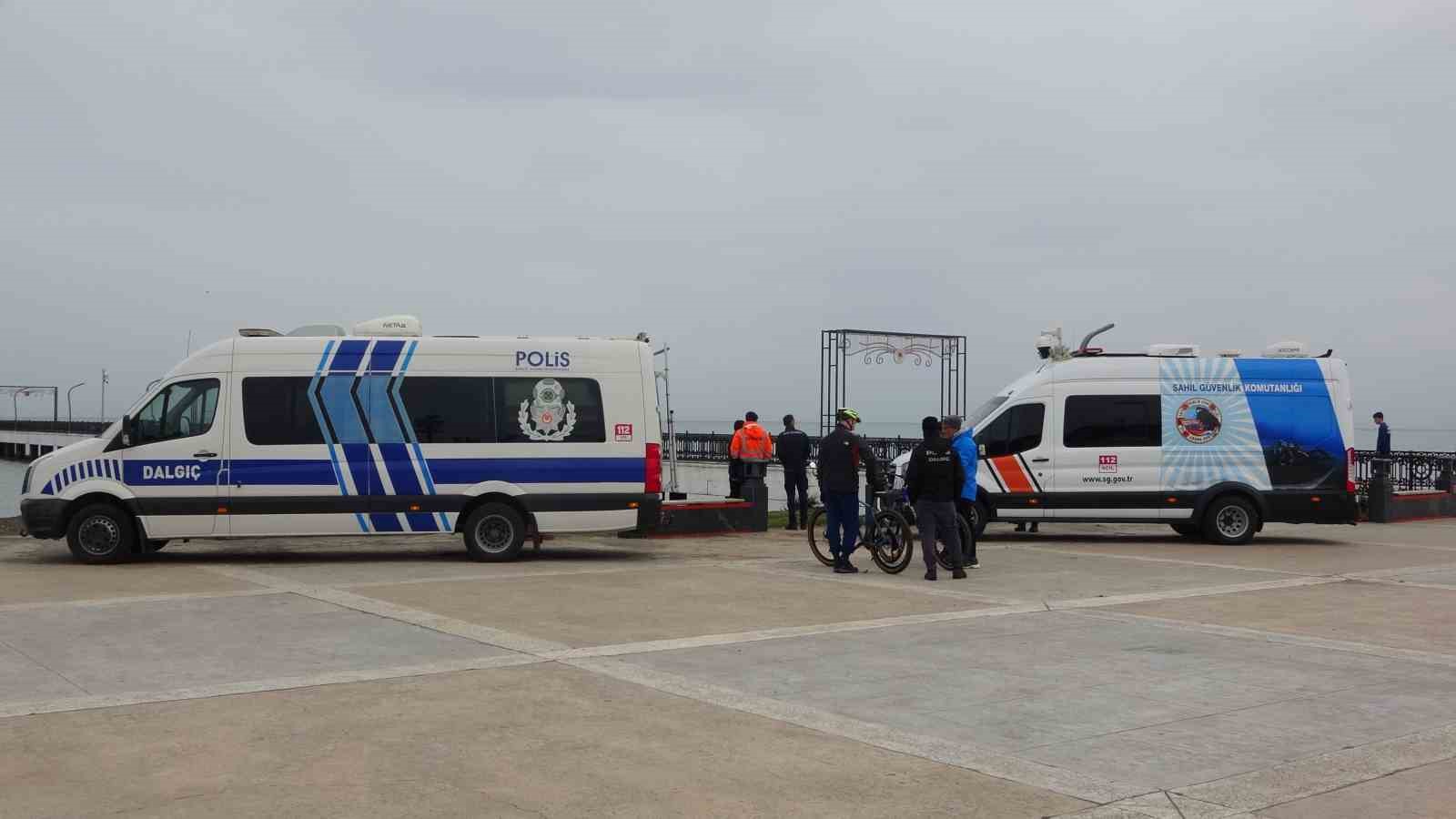 Samsun’da 35 yaşındaki kadın için denizde arama çalışması
