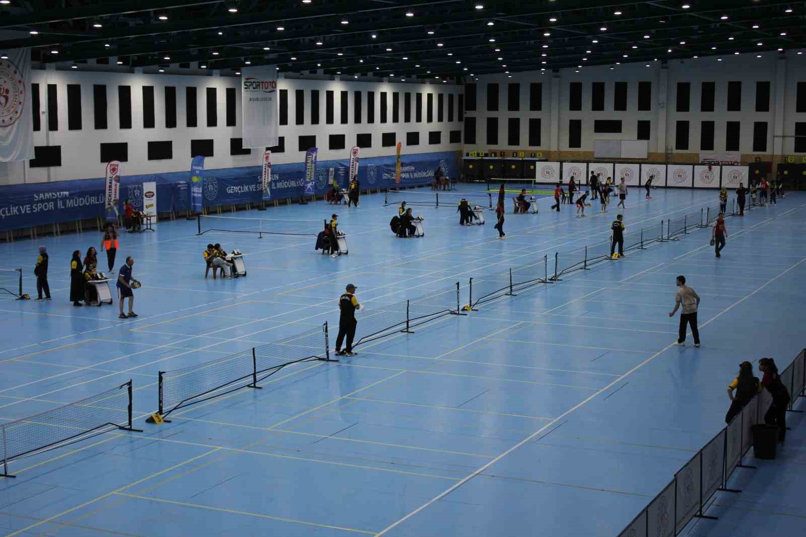 Samsun’da 670 sporcu Pickleball Şampiyonası’nda buluştu
