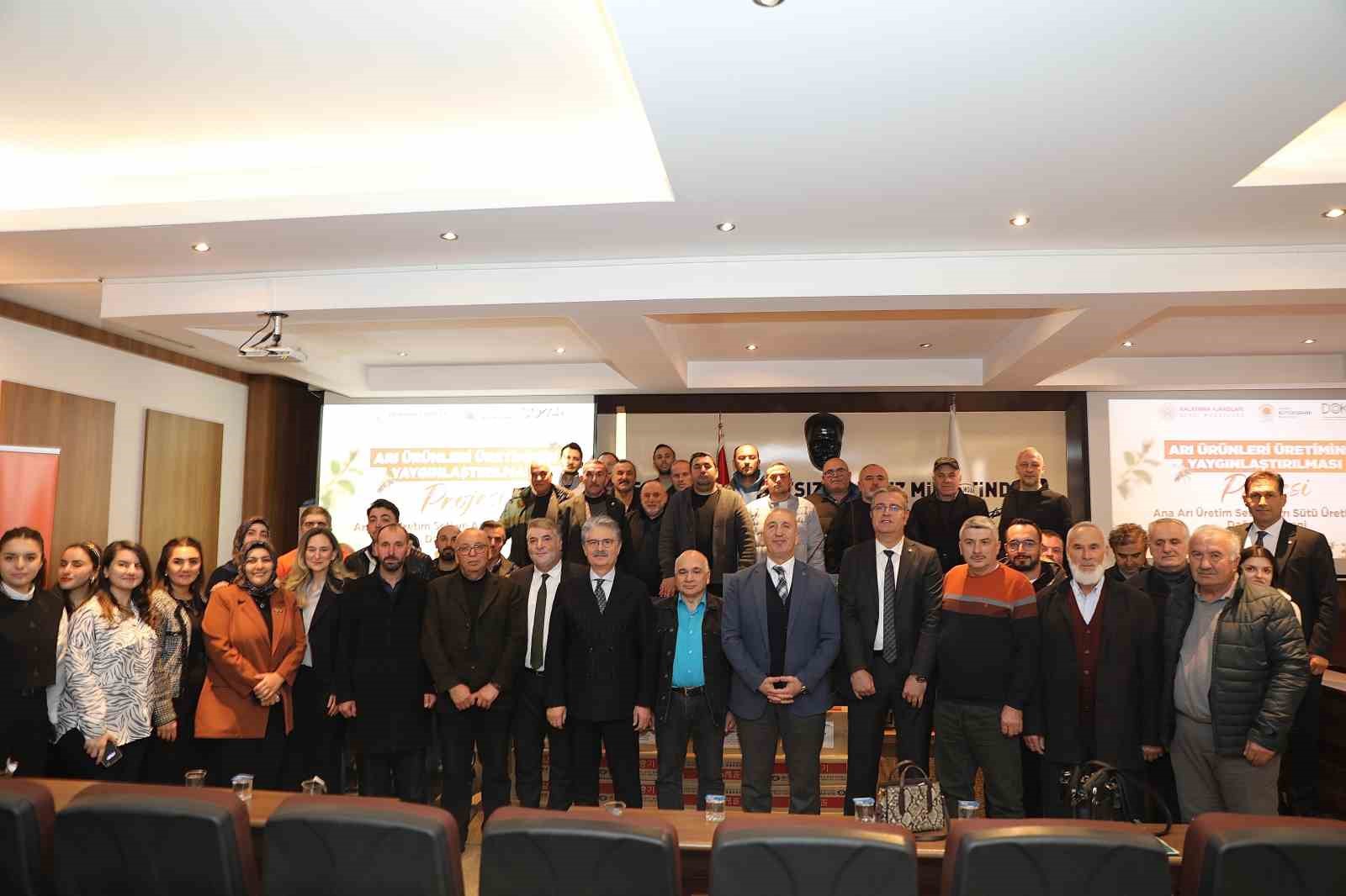 Samsun’da arıcılara üretim seti desteği
