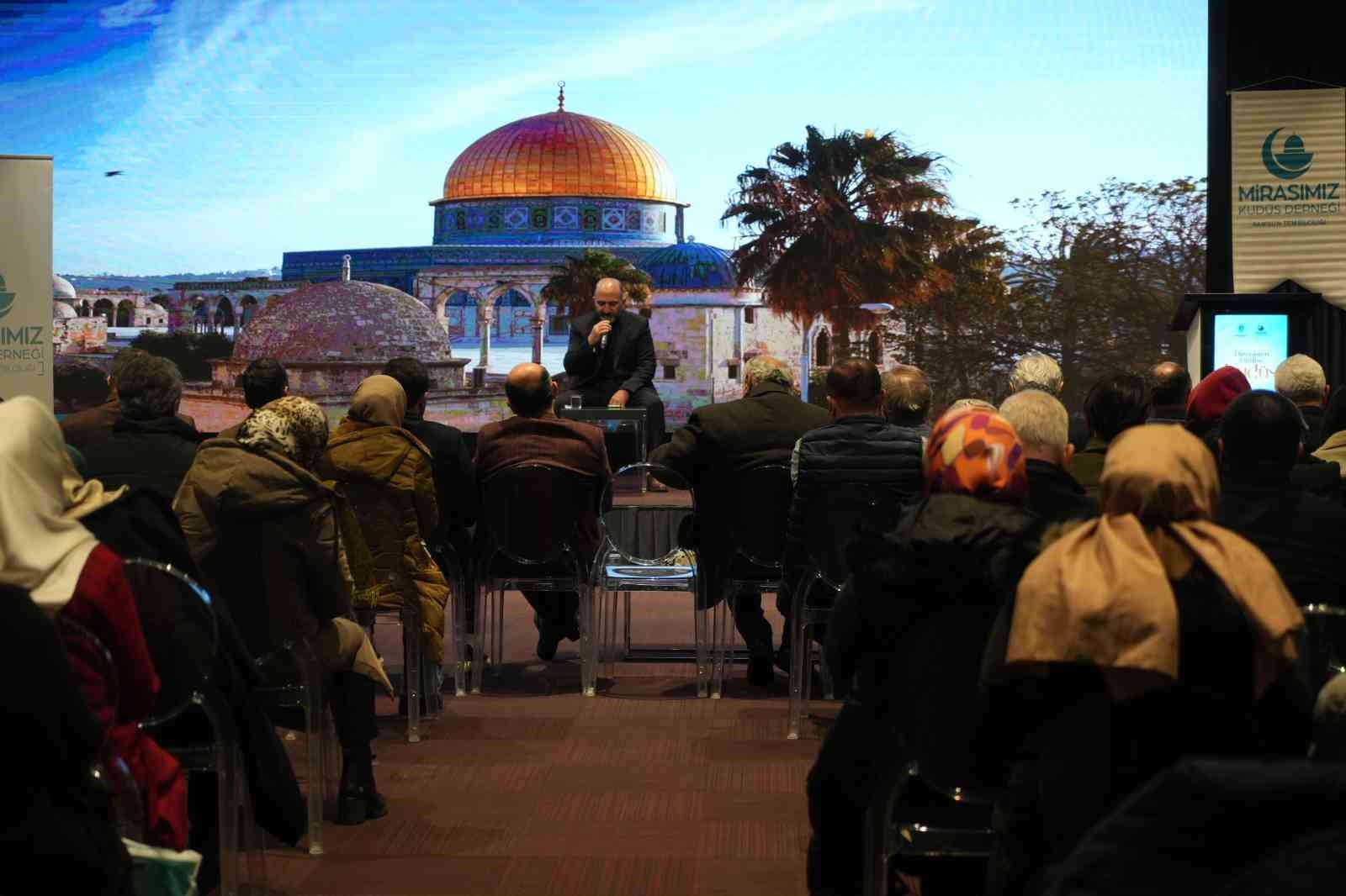 Samsun’da "Direnişten Dirilişe Kudüs Gecesi"
Samsun’da "Direnişten Dirilişe Kudüs Gecesi"