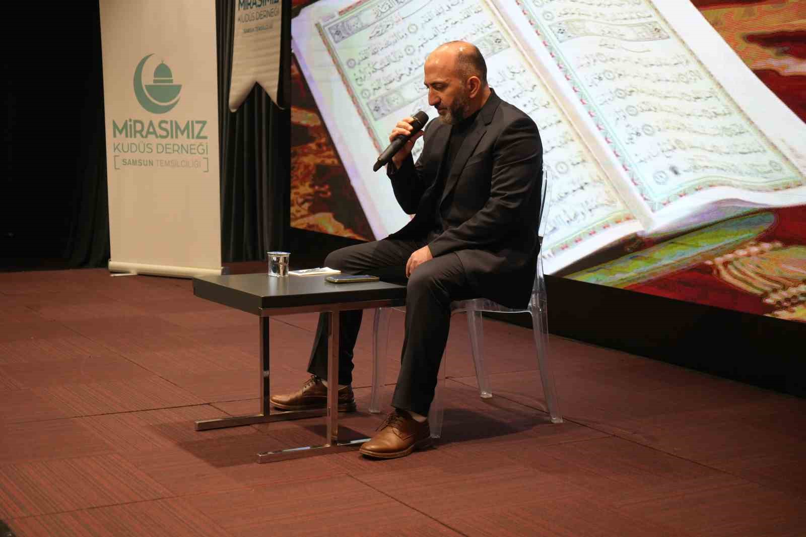 Samsun’da "Direnişten Dirilişe Kudüs Gecesi"
Samsun’da "Direnişten Dirilişe Kudüs Gecesi"