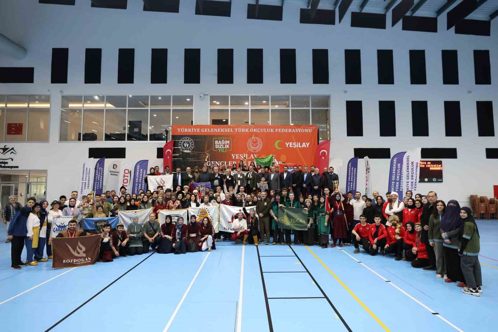 Samsun’da düzenlenen okçuluk şampiyonası sona erdi
