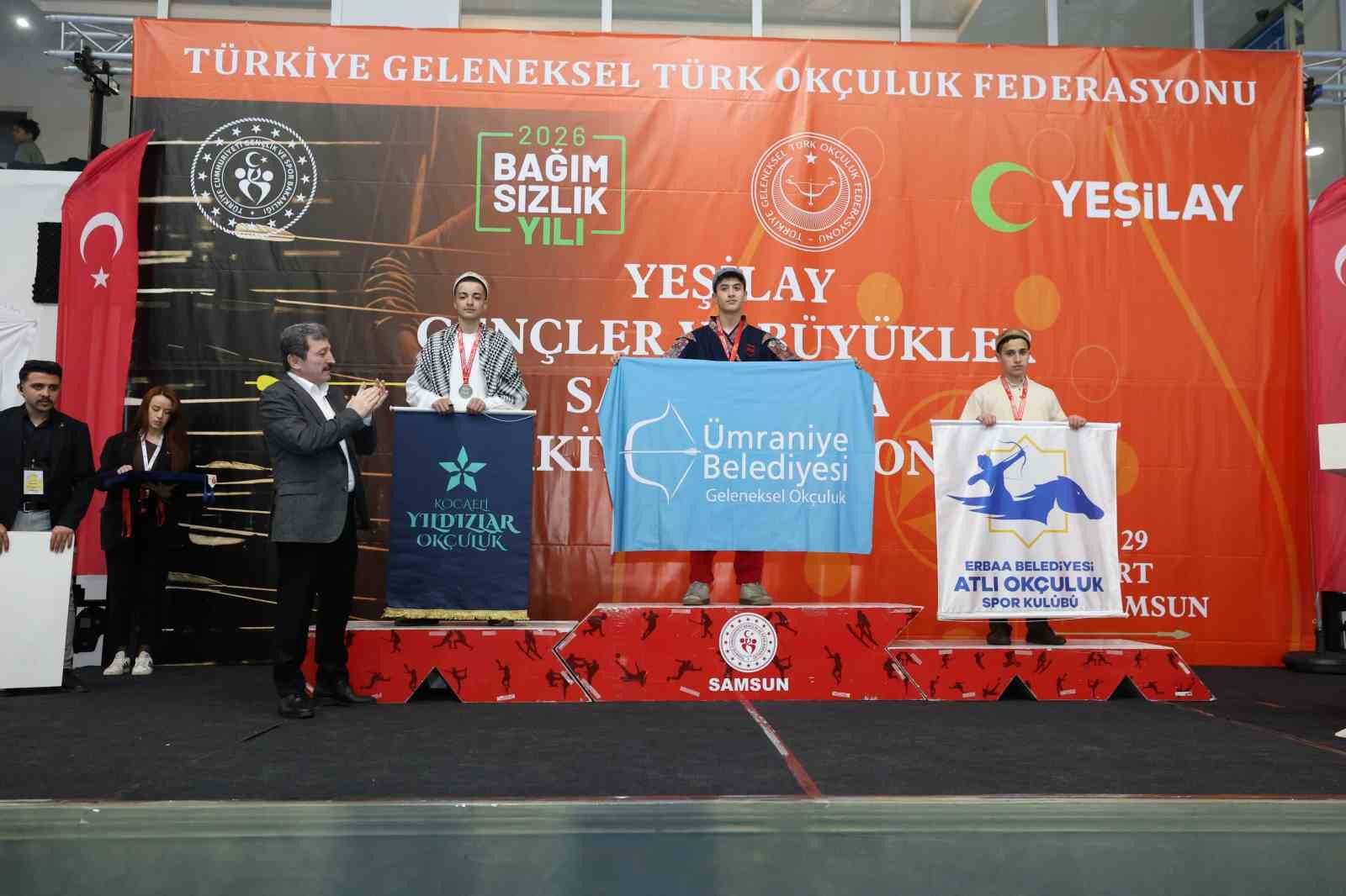 Samsun’da düzenlenen okçuluk şampiyonası sona erdi
