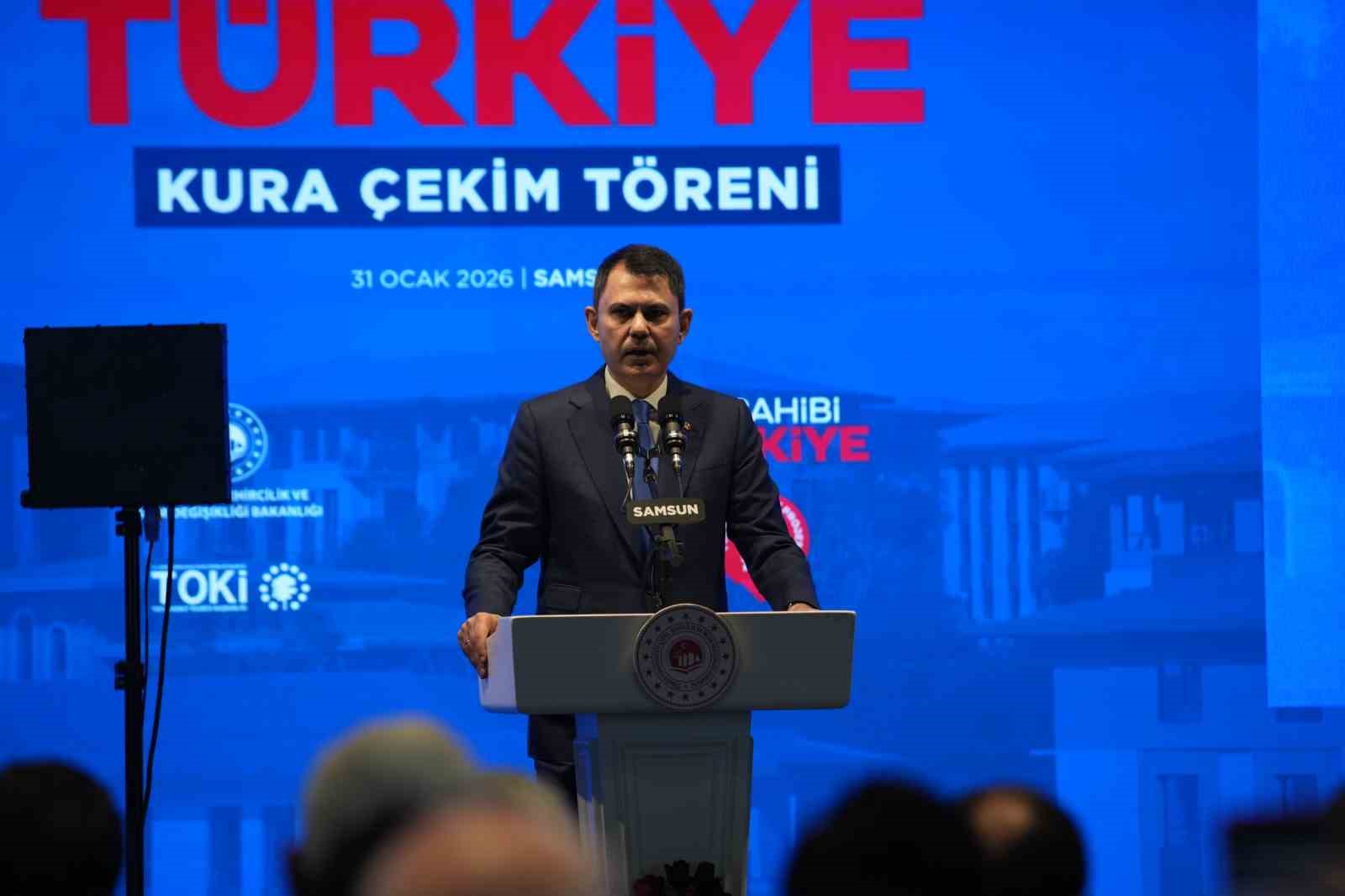 Samsun’da "Ev Sahibi Türkiye" Kura Çekim Töreni
Samsun’da "Ev Sahibi Türkiye" Kura Çekim Töreni