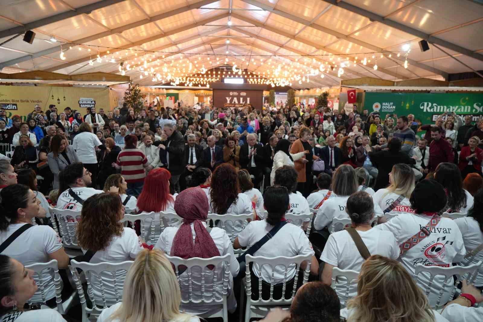 Samsun’da farkındalık günü coşkuya dönüştü
