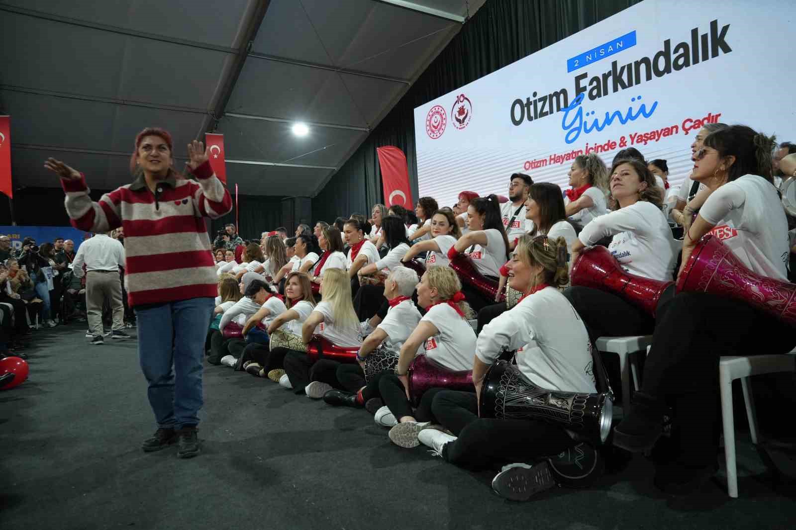 Samsun’da farkındalık günü coşkuya dönüştü
