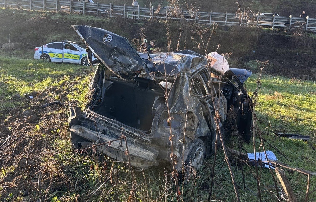 Samsun’da feci kaza: 1 ölü
