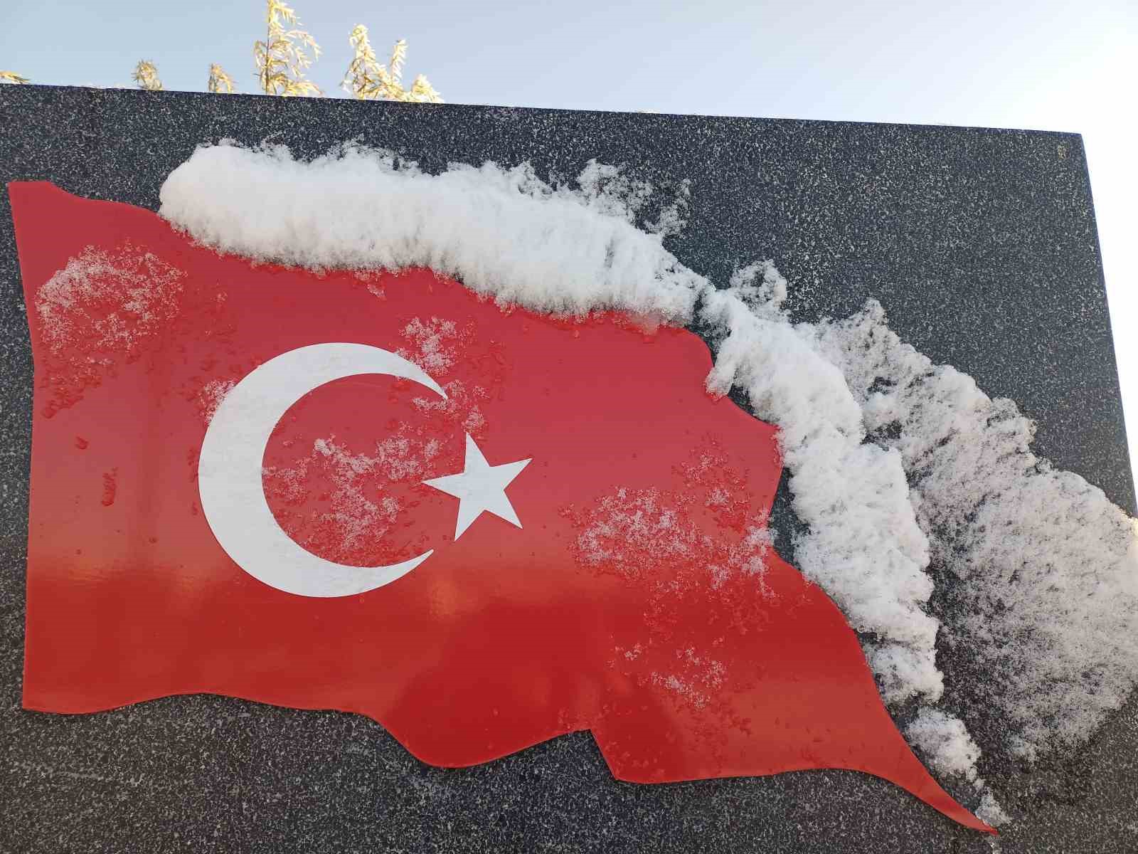 Samsun’da kar manzaraları havadan görüntülendi
