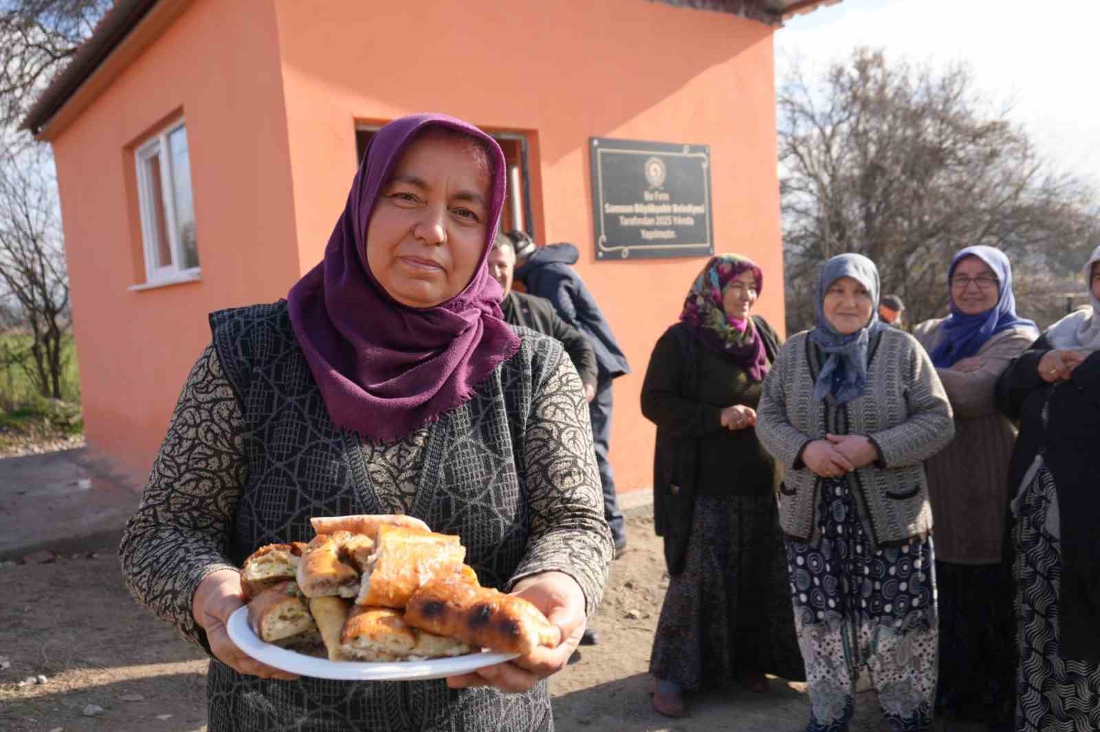 Samsun’da kırsal mahalleler için ’Köy Fırınları Projesi’: 10 fırın inşa edildi
