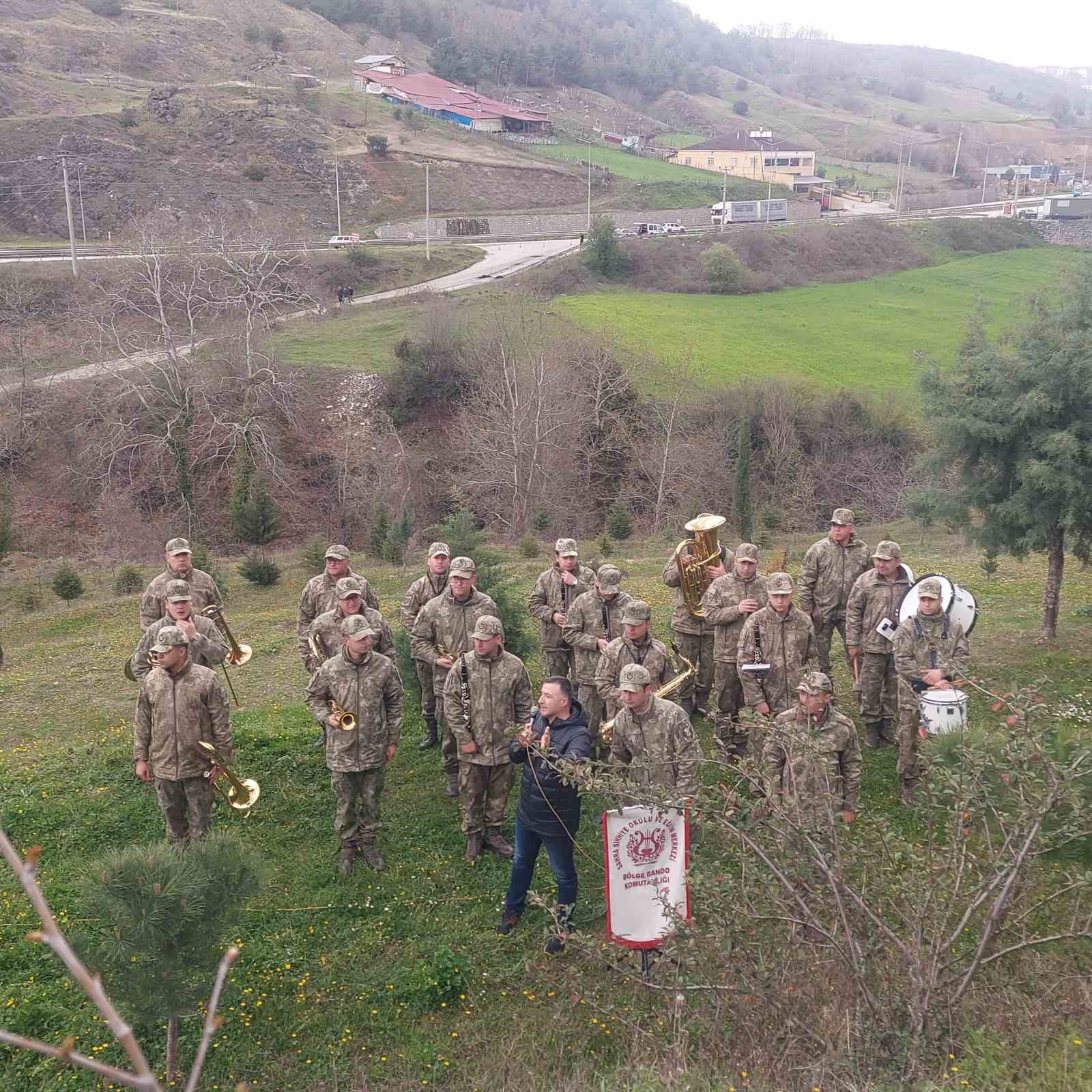 Samsun’da Mehmetçik Hatıra Ormanı’na fidan dikildi

