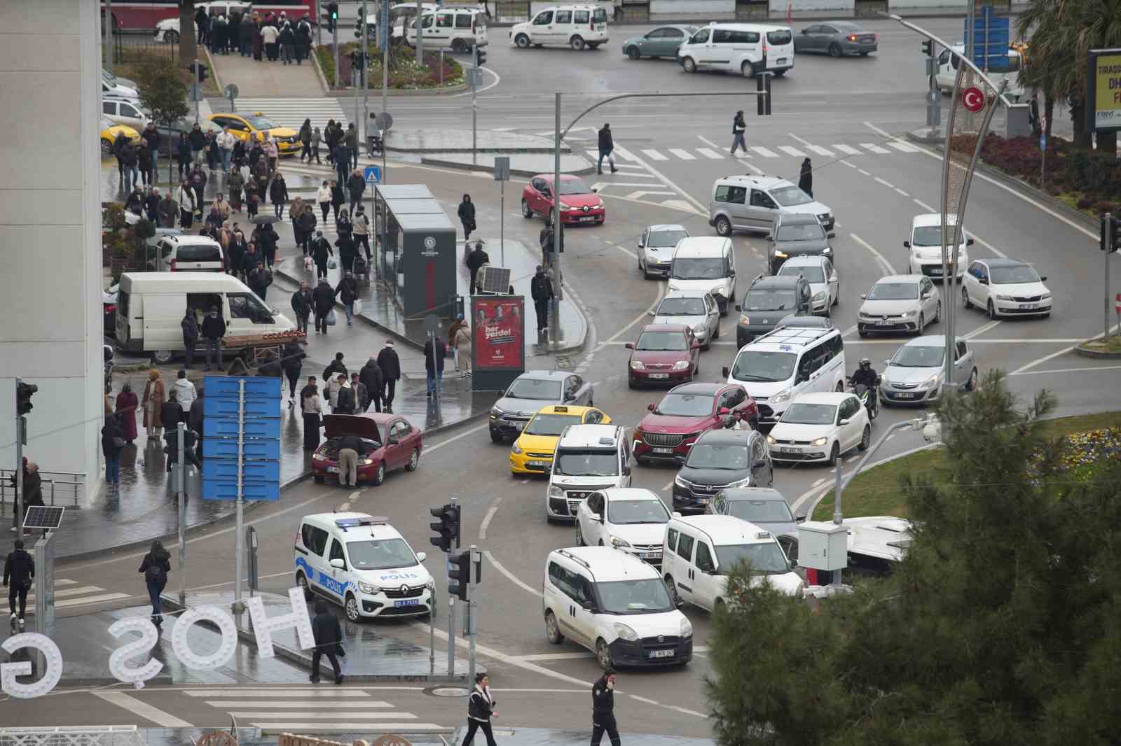 Samsun’da motorlu kara taşıtı sayısı 541 bini aştı
