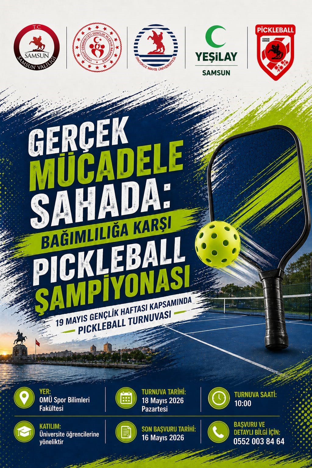 Samsun’da Pickleball Şampiyonası düzenlenecek
