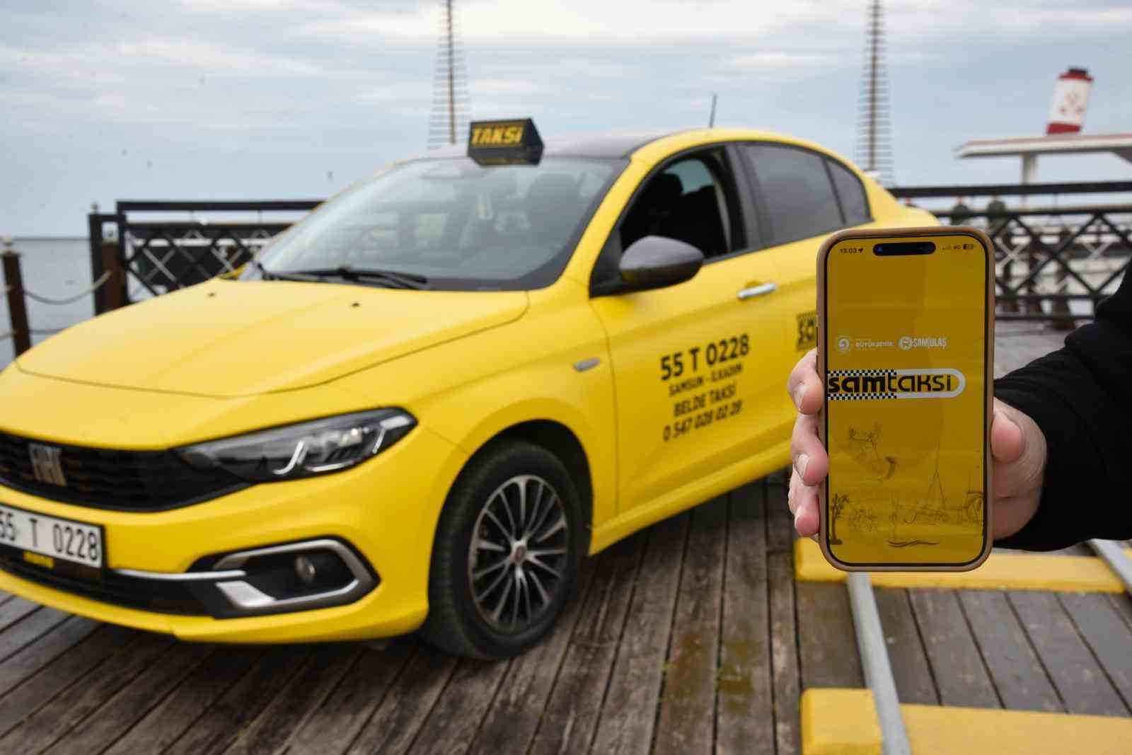 Samsun’da "SamTaksi mobil uygulaması" hizmete giriyor
Samsun’da "SamTaksi mobil uygulaması" hizmete giriyor