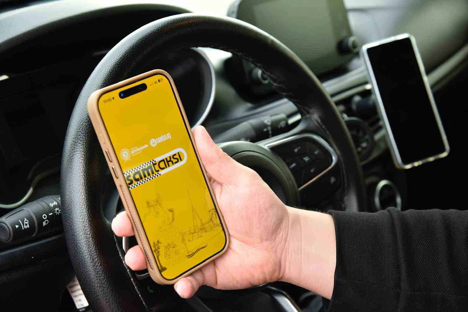 Samsun’da "SamTaksi mobil uygulaması" hizmete giriyor
Samsun’da "SamTaksi mobil uygulaması" hizmete giriyor