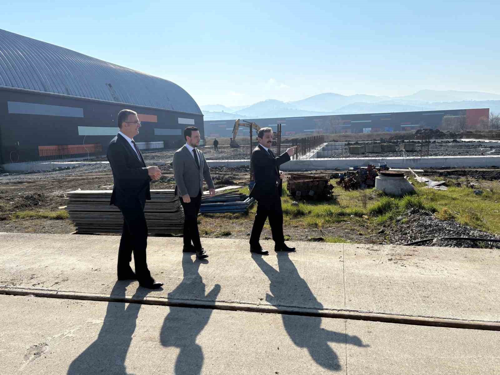 Samsun’da sanayi ve lojistik yatırımlarına yakın takip
Samsun’da sanayi ve lojistik yatırımlarına yakın takip