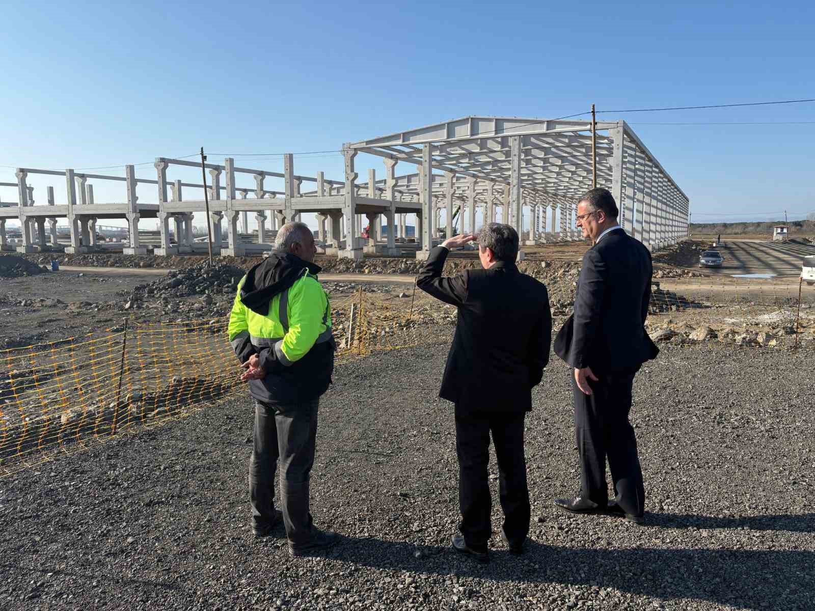 Samsun’da sanayi ve lojistik yatırımlarına yakın takip
Samsun’da sanayi ve lojistik yatırımlarına yakın takip