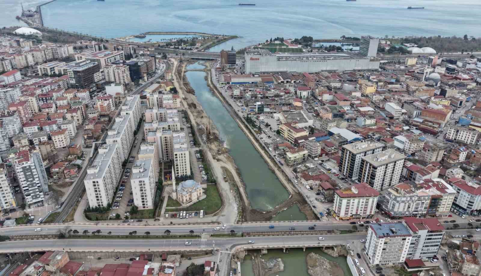 Samsun’da taşkına milyarlık önlem
