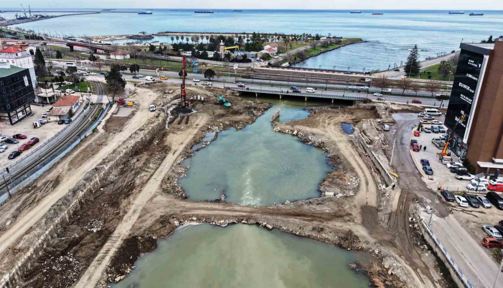 Samsun’da taşkına milyarlık önlem
