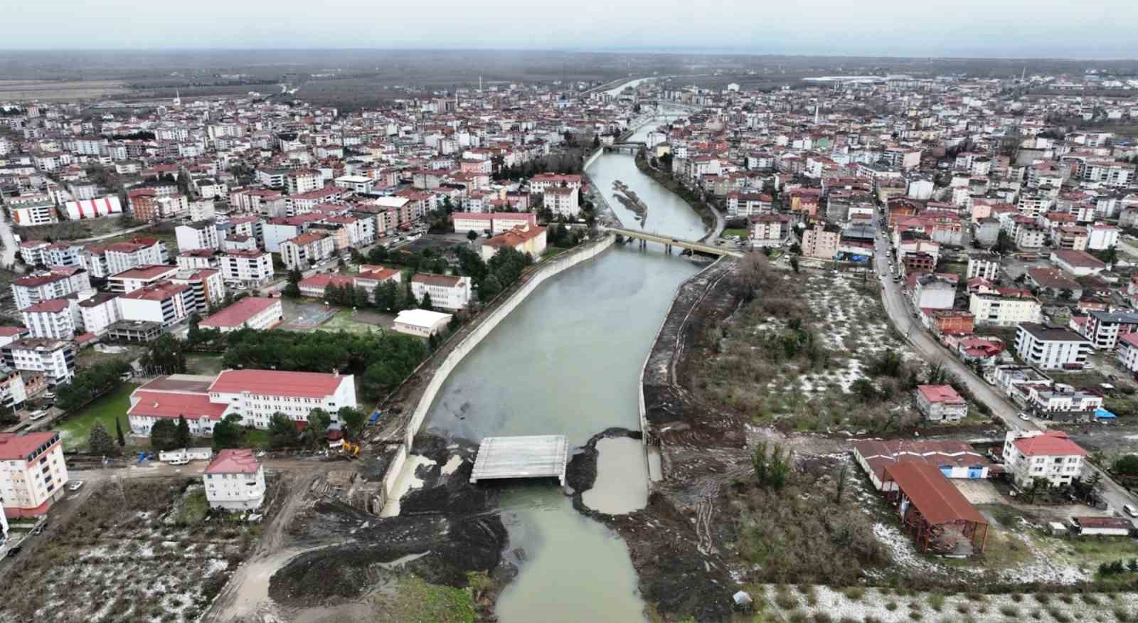 Samsun’da taşkına milyarlık önlem

