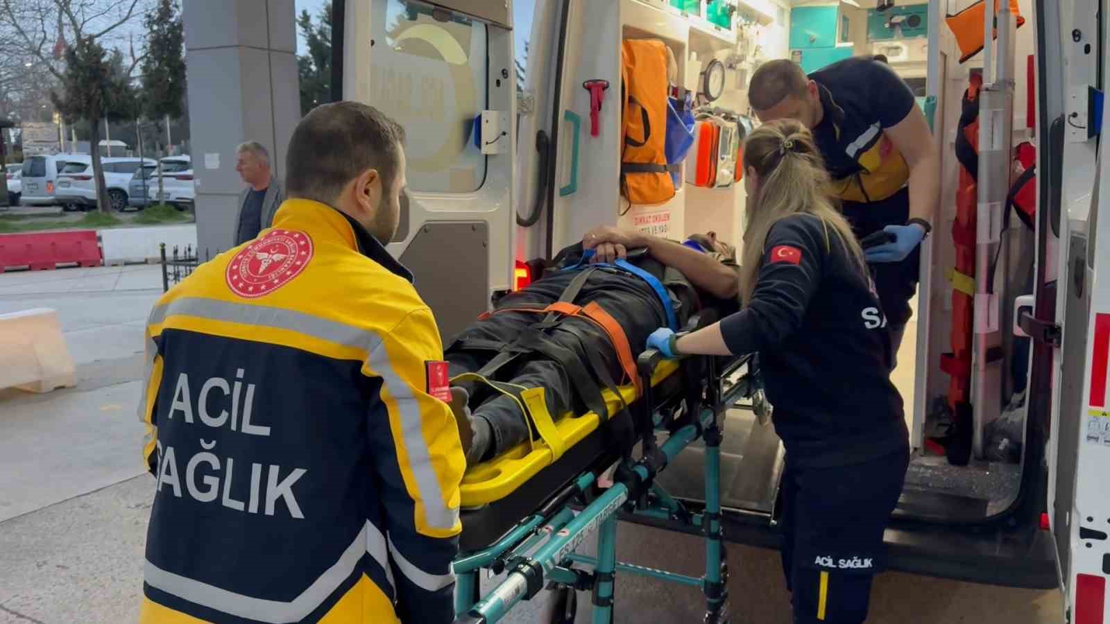 Samsun’da tır devrildi: 1 yaralı
