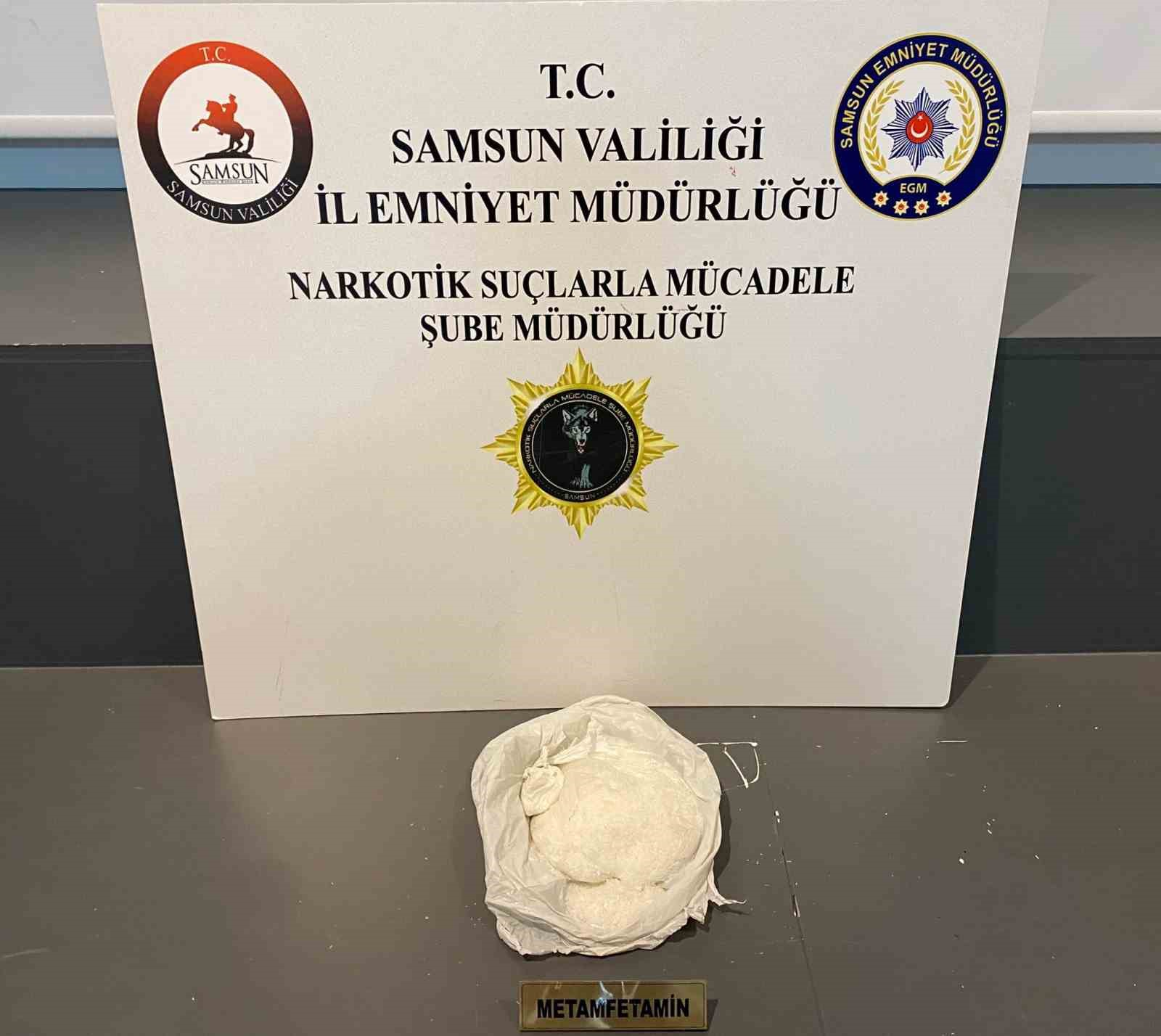 Samsun’da tırda metamfetamin ele geçirildi
