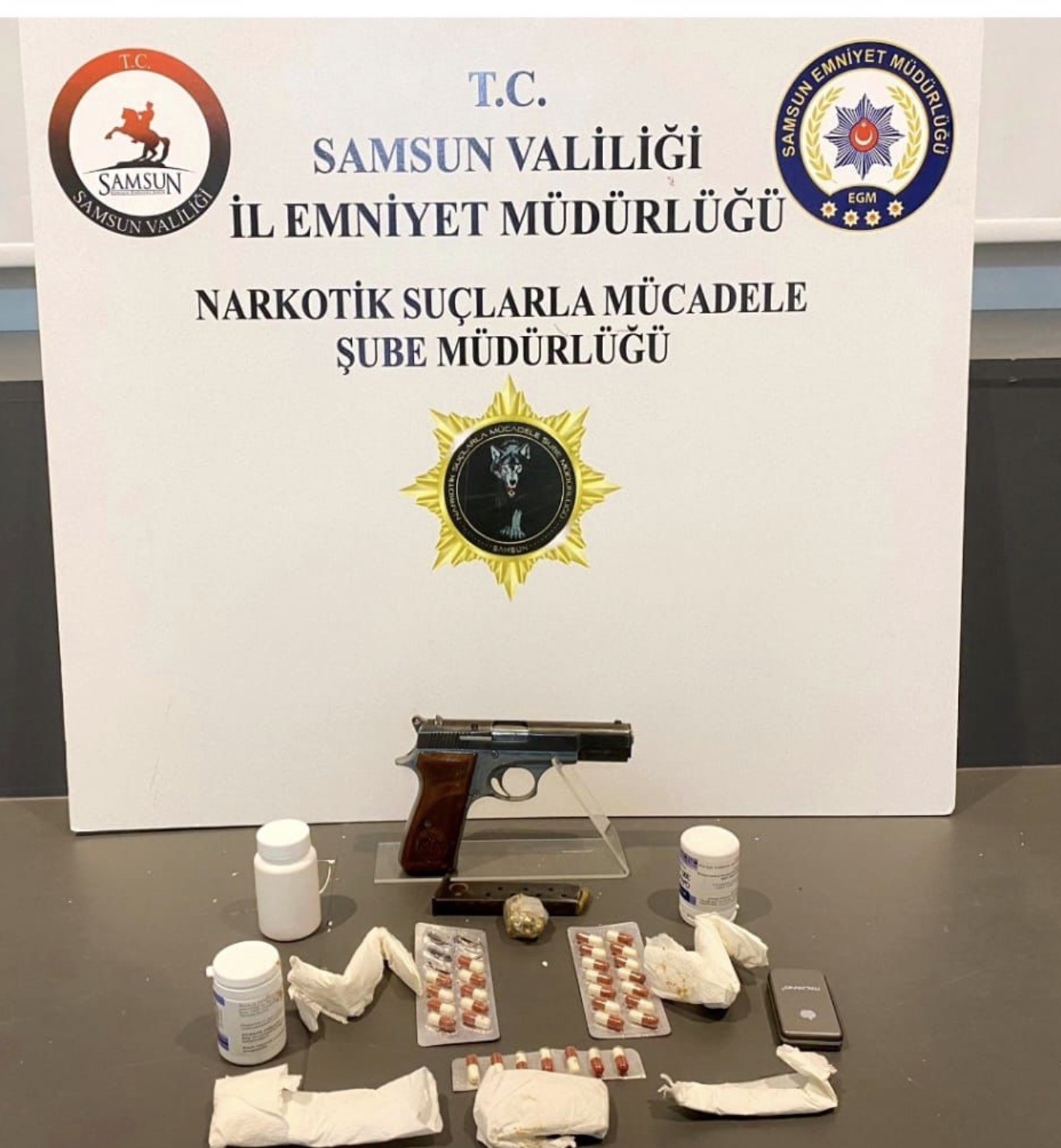 Samsun’da uyuşturucu operasyonu: 5 şüpheli gözaltında
