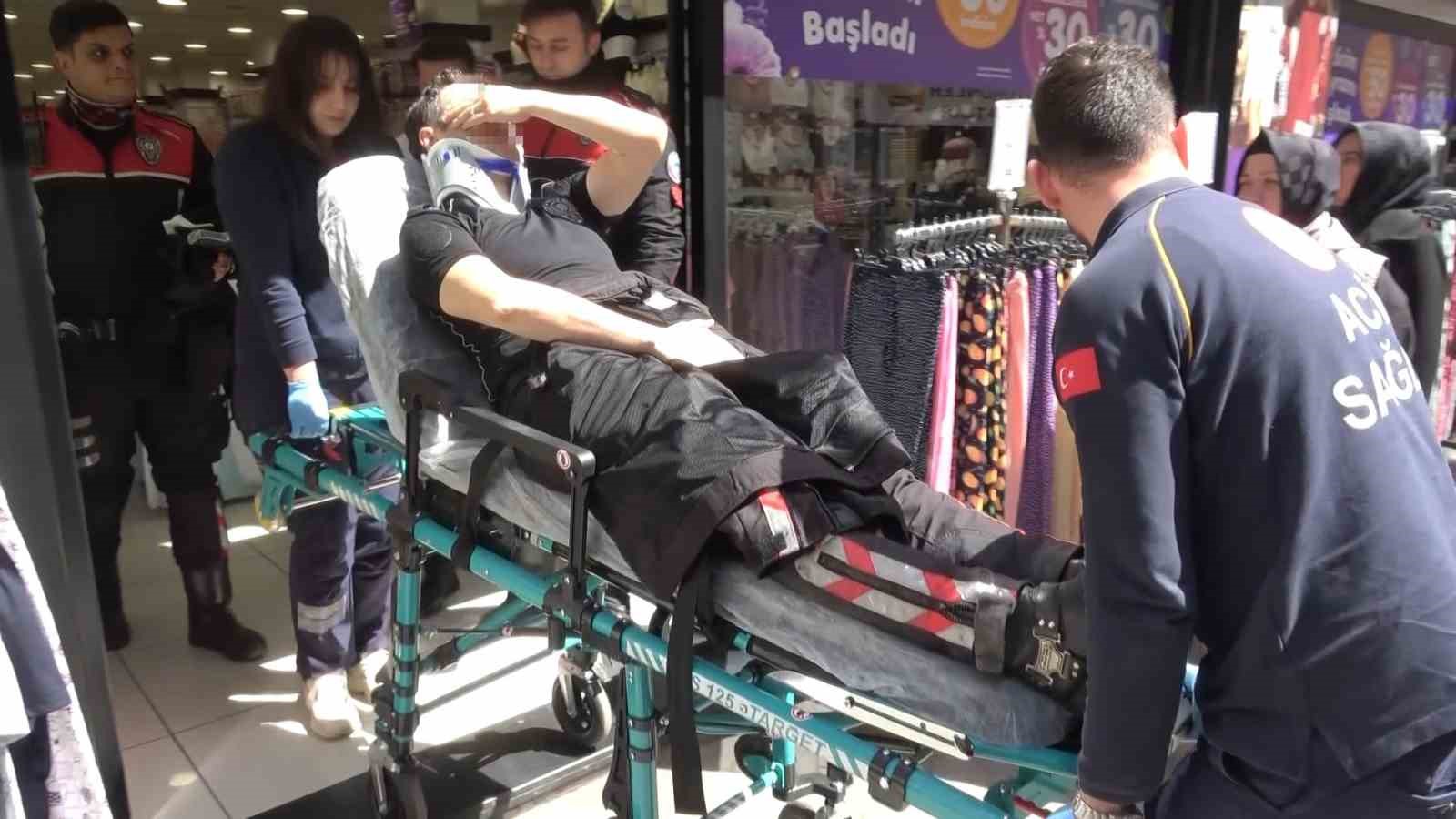 Samsun’da yunus polisleri kaza yaptı: 1 yaralı
